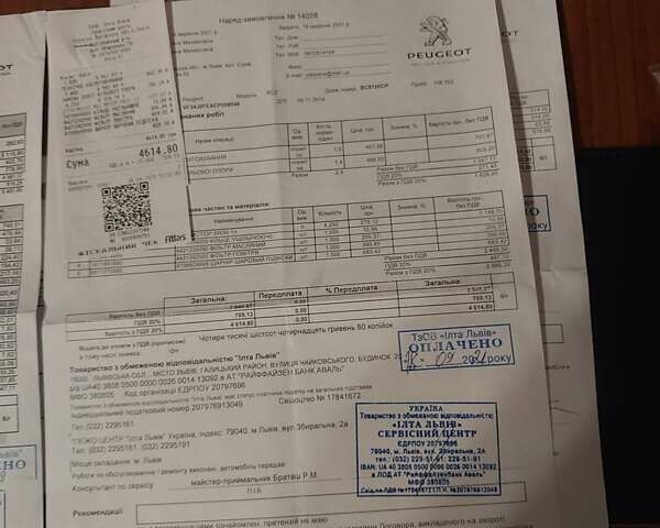 Белый Пежо РЦЗ, объемом двигателя 1.6 л и пробегом 141 тыс. км за 8999 $, фото 15 на Automoto.ua