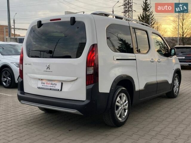 Білий Пежо Rifter, об'ємом двигуна 1.5 л та пробігом 95 тис. км за 23900 $, фото 6 на Automoto.ua