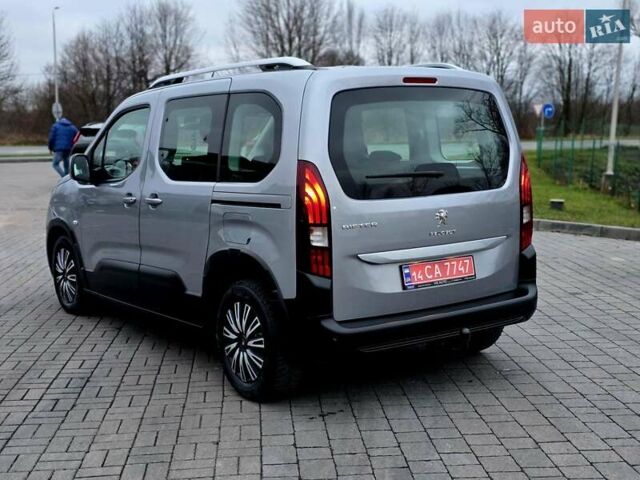 Серый Пежо Rifter, объемом двигателя 1.5 л и пробегом 196 тыс. км за 14300 $, фото 8 на Automoto.ua