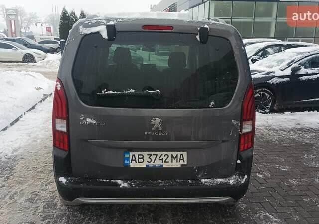 Сірий Пежо Rifter, об'ємом двигуна 1.5 л та пробігом 13 тис. км за 23999 $, фото 8 на Automoto.ua