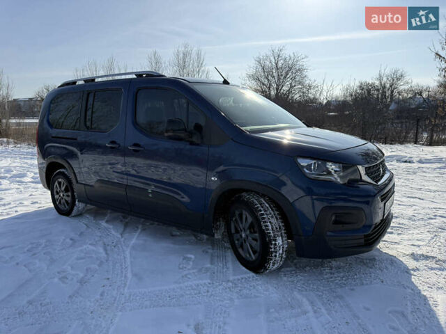 Синій Пежо Rifter, об'ємом двигуна 1.5 л та пробігом 92 тис. км за 21400 $, фото 22 на Automoto.ua