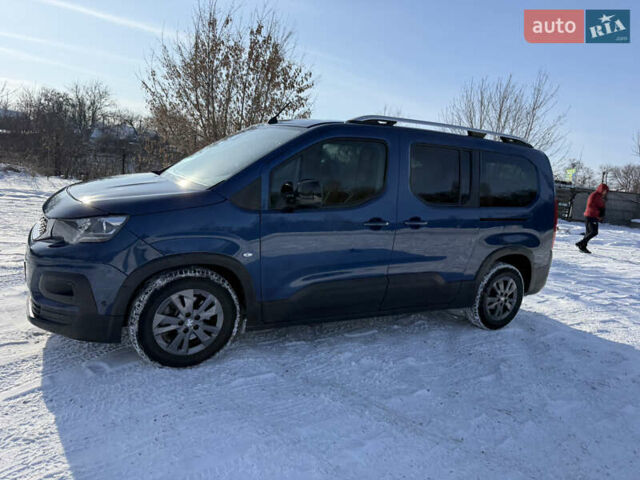 Синій Пежо Rifter, об'ємом двигуна 1.5 л та пробігом 92 тис. км за 21400 $, фото 47 на Automoto.ua