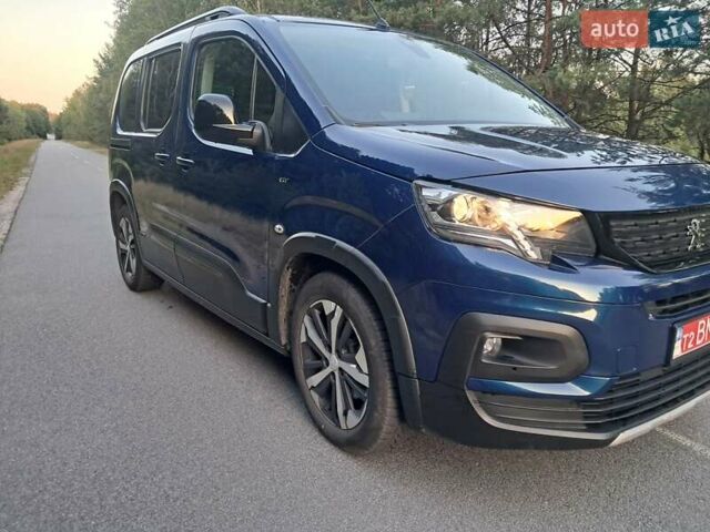 Синий Пежо Rifter, объемом двигателя 0 л и пробегом 23 тыс. км за 21000 $, фото 24 на Automoto.ua