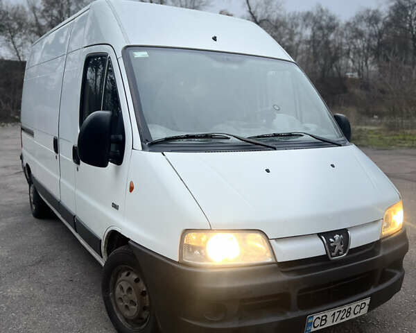 Белый Пежо Boxer, объемом двигателя 2.18 л и пробегом 540 тыс. км за 5300 $, фото 8 на Automoto.ua