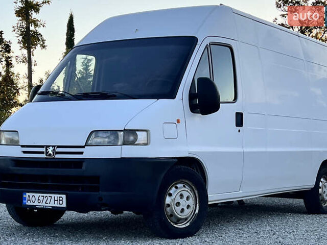 Белый Пежо Boxer, объемом двигателя 2.45 л и пробегом 350 тыс. км за 5200 $, фото 2 на Automoto.ua