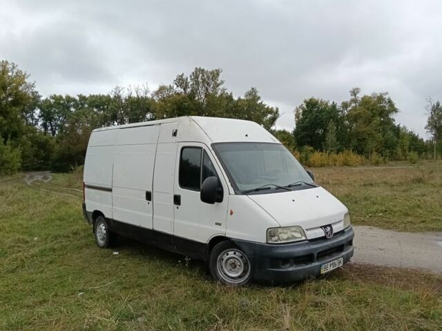 Белый Пежо Boxer, объемом двигателя 2.8 л и пробегом 390 тыс. км за 1850 $, фото 2 на Automoto.ua