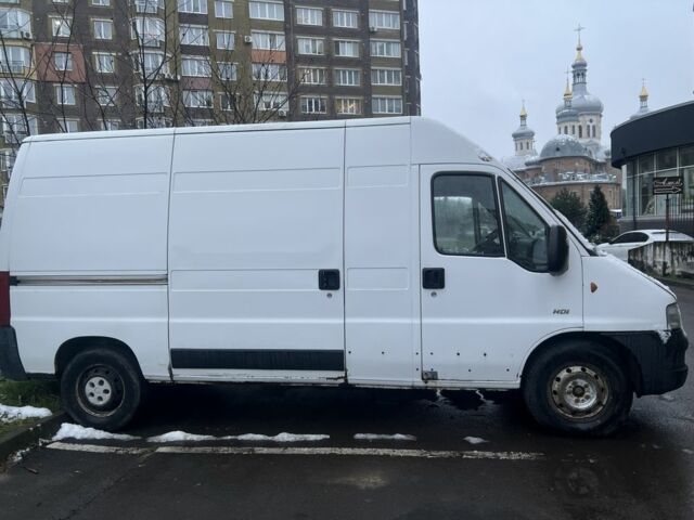 Белый Пежо Boxer, объемом двигателя 2.2 л и пробегом 551 тыс. км за 4200 $, фото 3 на Automoto.ua