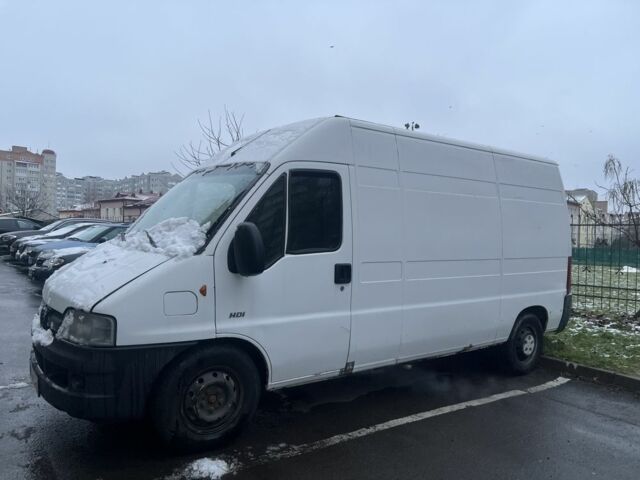 Белый Пежо Boxer, объемом двигателя 2.2 л и пробегом 551 тыс. км за 4200 $, фото 2 на Automoto.ua