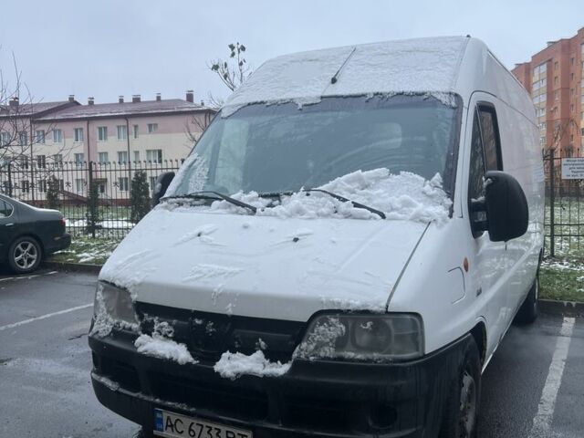 Белый Пежо Boxer, объемом двигателя 2.2 л и пробегом 551 тыс. км за 4200 $, фото 1 на Automoto.ua