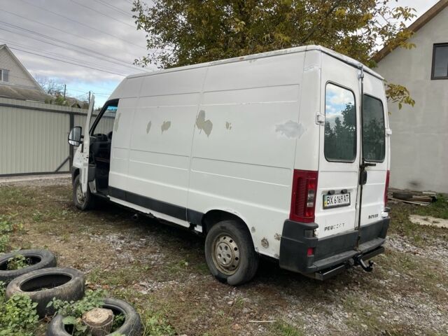 Білий Пежо Boxer, об'ємом двигуна 2.8 л та пробігом 445 тис. км за 2250 $, фото 1 на Automoto.ua