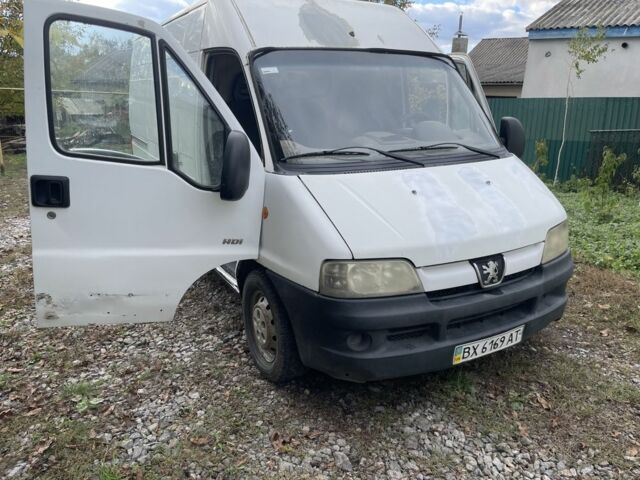 Білий Пежо Boxer, об'ємом двигуна 2.8 л та пробігом 445 тис. км за 2250 $, фото 4 на Automoto.ua