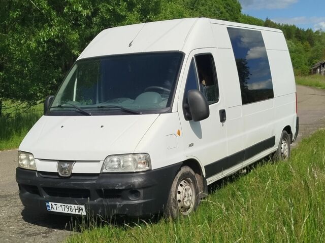 Білий Пежо Boxer, об'ємом двигуна 2.2 л та пробігом 347 тис. км за 4200 $, фото 3 на Automoto.ua