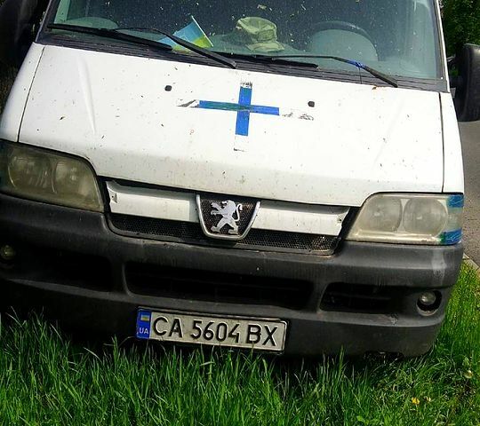 Белый Пежо Boxer, объемом двигателя 2.2 л и пробегом 200 тыс. км за 2500 $, фото 2 на Automoto.ua