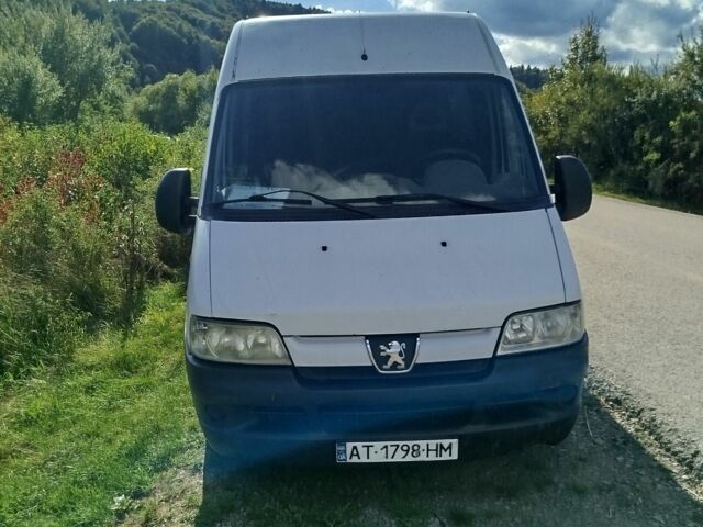 Білий Пежо Boxer, об'ємом двигуна 2.2 л та пробігом 360 тис. км за 4500 $, фото 1 на Automoto.ua