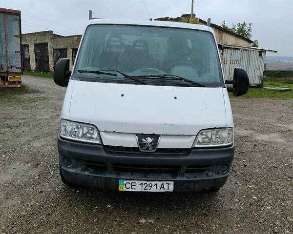 Белый Пежо Boxer, объемом двигателя 2.8 л и пробегом 50 тыс. км за 12000 $, фото 1 на Automoto.ua