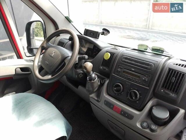 Красный Пежо Boxer, объемом двигателя 2.2 л и пробегом 243 тыс. км за 6450 $, фото 11 на Automoto.ua