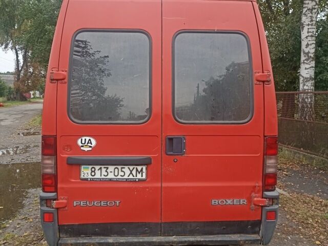 Красный Пежо Boxer, объемом двигателя 1.9 л и пробегом 380 тыс. км за 1600 $, фото 7 на Automoto.ua