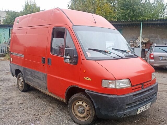 Красный Пежо Boxer, объемом двигателя 1.9 л и пробегом 380 тыс. км за 1600 $, фото 2 на Automoto.ua