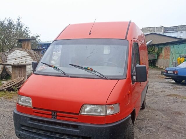 Красный Пежо Boxer, объемом двигателя 1.9 л и пробегом 380 тыс. км за 1600 $, фото 1 на Automoto.ua