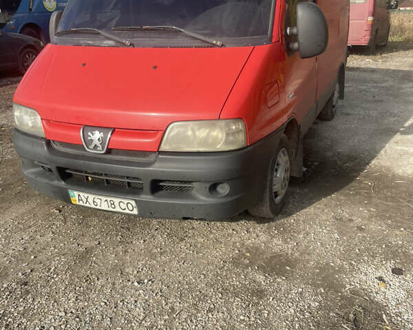 Червоний Пежо Boxer, об'ємом двигуна 2 л та пробігом 588 тис. км за 3500 $, фото 1 на Automoto.ua