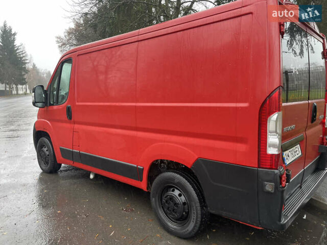 Красный Пежо Boxer, объемом двигателя 2.2 л и пробегом 310 тыс. км за 6700 $, фото 14 на Automoto.ua