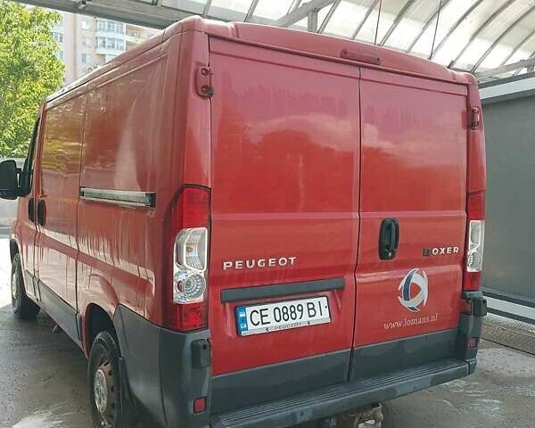 Красный Пежо Boxer, объемом двигателя 2.2 л и пробегом 243 тыс. км за 6450 $, фото 3 на Automoto.ua