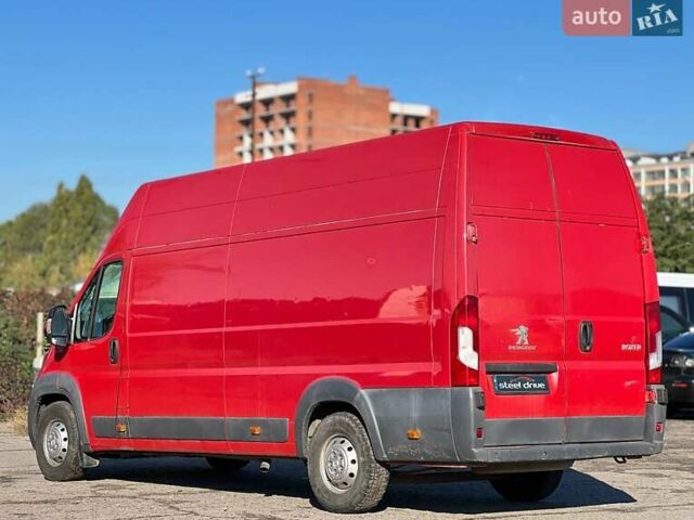 Червоний Пежо Boxer, об'ємом двигуна 2 л та пробігом 388 тис. км за 11700 $, фото 4 на Automoto.ua