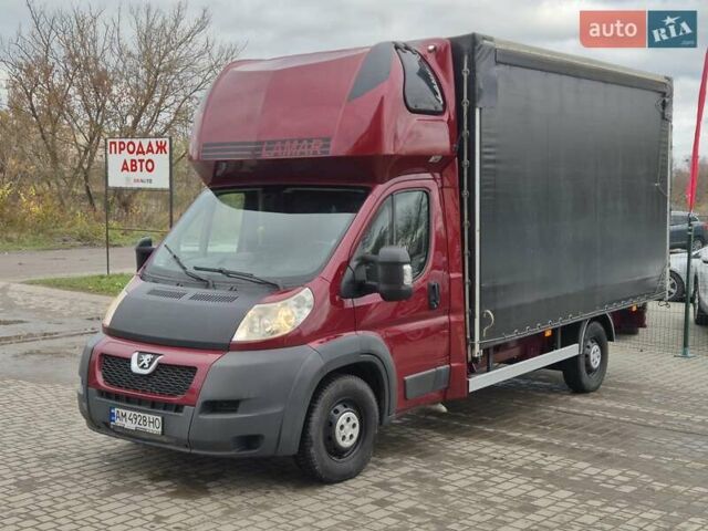 Красный Пежо Boxer, объемом двигателя 3 л и пробегом 340 тыс. км за 13355 $, фото 1 на Automoto.ua