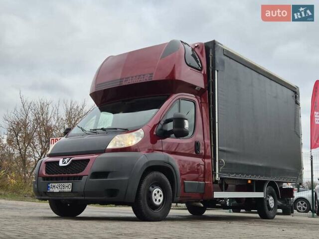 Красный Пежо Boxer, объемом двигателя 3 л и пробегом 340 тыс. км за 13355 $, фото 2 на Automoto.ua