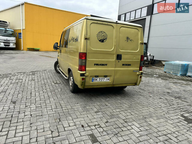 Желтый Пежо Boxer, объемом двигателя 2.5 л и пробегом 420 тыс. км за 2500 $, фото 5 на Automoto.ua