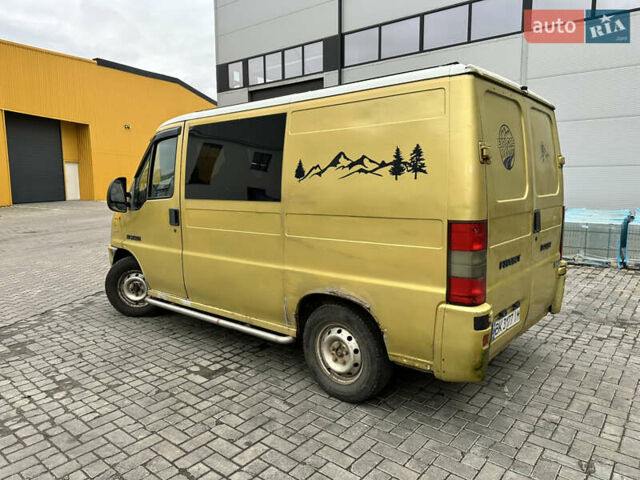 Желтый Пежо Boxer, объемом двигателя 2.5 л и пробегом 420 тыс. км за 2500 $, фото 3 на Automoto.ua