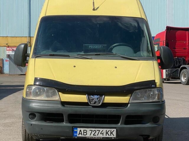 Желтый Пежо Boxer, объемом двигателя 2.8 л и пробегом 300 тыс. км за 4523 $, фото 9 на Automoto.ua