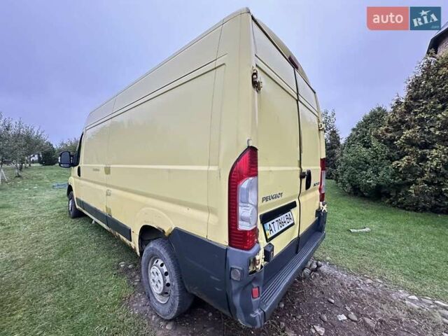 Желтый Пежо Boxer, объемом двигателя 2.2 л и пробегом 320 тыс. км за 4600 $, фото 3 на Automoto.ua