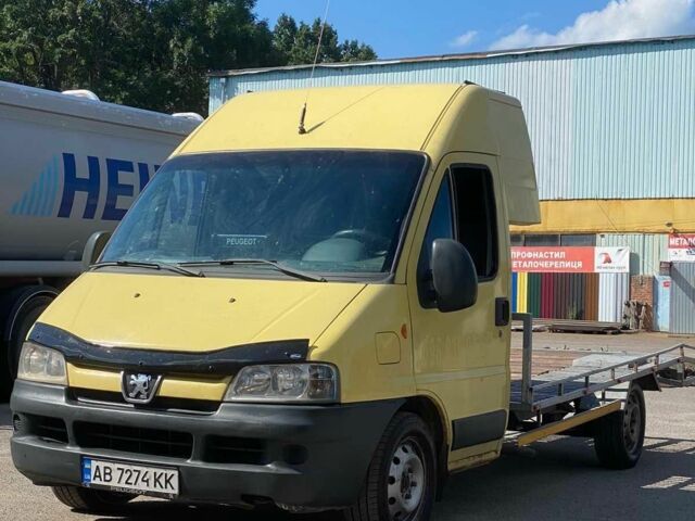 Желтый Пежо Boxer, объемом двигателя 2.8 л и пробегом 300 тыс. км за 4523 $, фото 10 на Automoto.ua