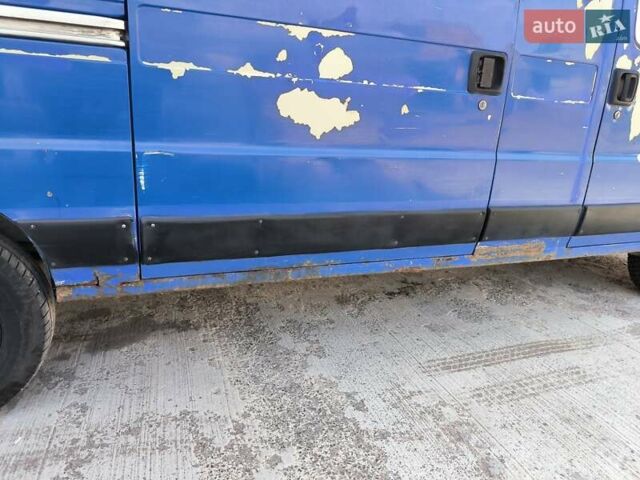 Синий Пежо Boxer, объемом двигателя 2.2 л и пробегом 440 тыс. км за 2700 $, фото 8 на Automoto.ua