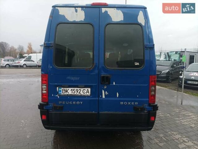 Синий Пежо Boxer, объемом двигателя 2.8 л и пробегом 650 тыс. км за 4000 $, фото 2 на Automoto.ua