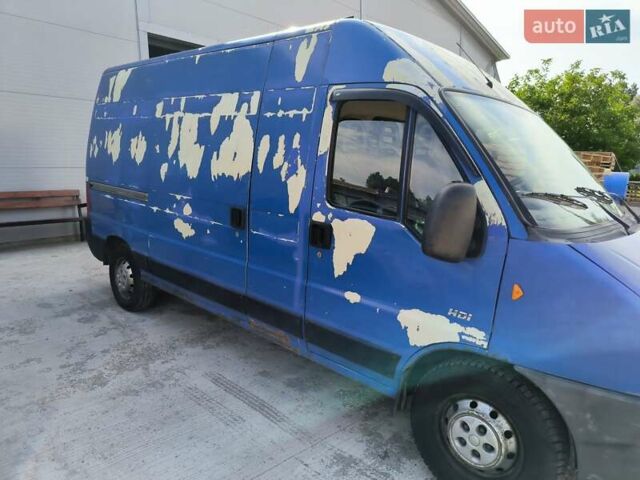 Синий Пежо Boxer, объемом двигателя 2.2 л и пробегом 440 тыс. км за 2700 $, фото 5 на Automoto.ua