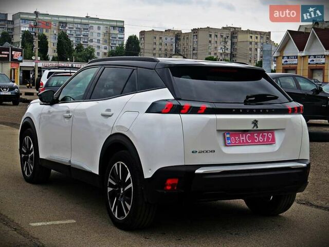 Белый Пежо e-2008, объемом двигателя 0 л и пробегом 47 тыс. км за 17800 $, фото 3 на Automoto.ua