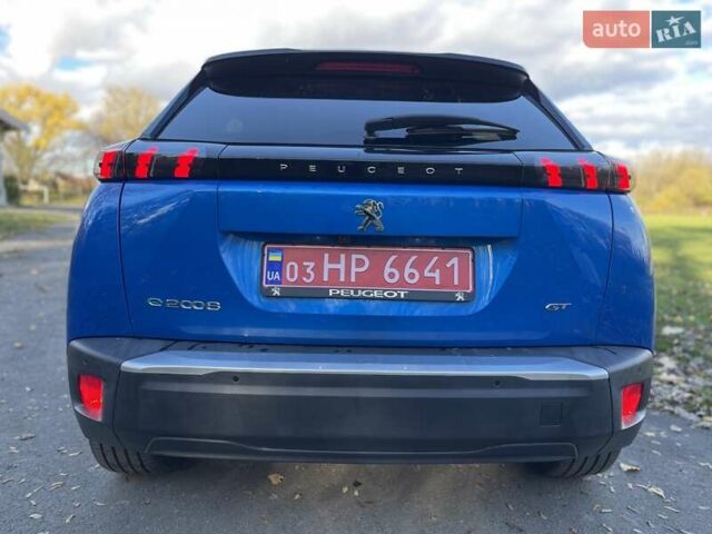 Синий Пежо e-2008, объемом двигателя 0 л и пробегом 35 тыс. км за 16500 $, фото 10 на Automoto.ua