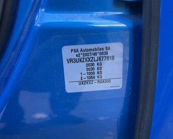 Синий Пежо e-2008, объемом двигателя 0 л и пробегом 35 тыс. км за 16500 $, фото 86 на Automoto.ua