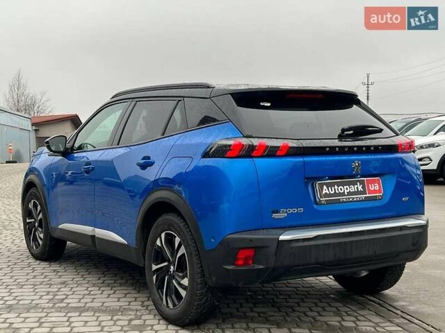 Синій Пежо e-2008, об'ємом двигуна 0 л та пробігом 112 тис. км за 16990 $, фото 6 на Automoto.ua