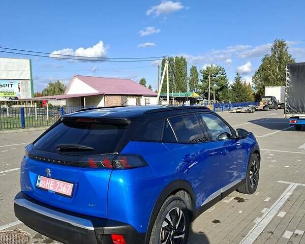 Синий Пежо e-2008, объемом двигателя 0 л и пробегом 39 тыс. км за 19700 $, фото 7 на Automoto.ua