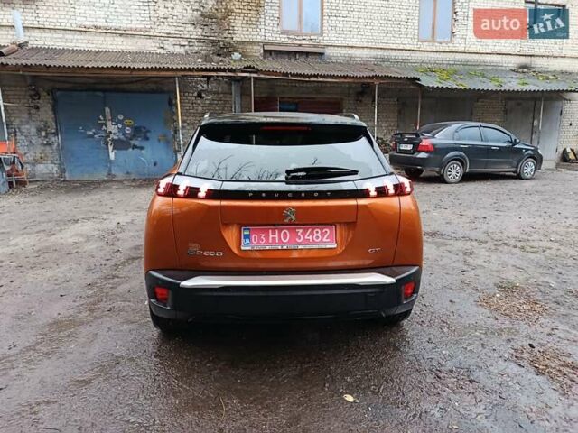 Оранжевый Пежо e-2008, объемом двигателя 0 л и пробегом 31 тыс. км за 17300 $, фото 9 на Automoto.ua