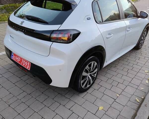 Білий Пежо e-208, об'ємом двигуна 0 л та пробігом 26 тис. км за 12970 $, фото 3 на Automoto.ua