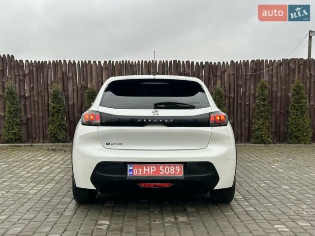 Білий Пежо e-208, об'ємом двигуна 0 л та пробігом 85 тис. км за 12900 $, фото 5 на Automoto.ua
