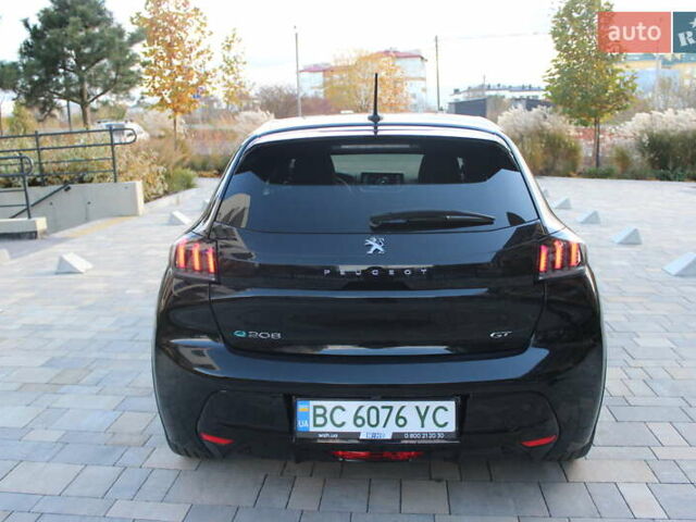 Чорний Пежо e-208, об'ємом двигуна 0 л та пробігом 78 тис. км за 15950 $, фото 6 на Automoto.ua