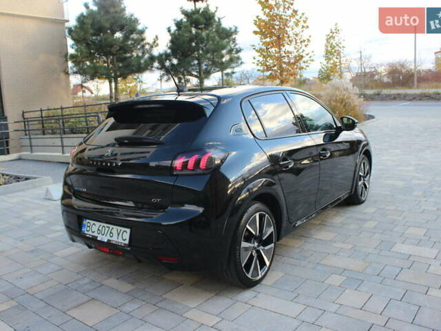 Чорний Пежо e-208, об'ємом двигуна 0 л та пробігом 78 тис. км за 15950 $, фото 5 на Automoto.ua