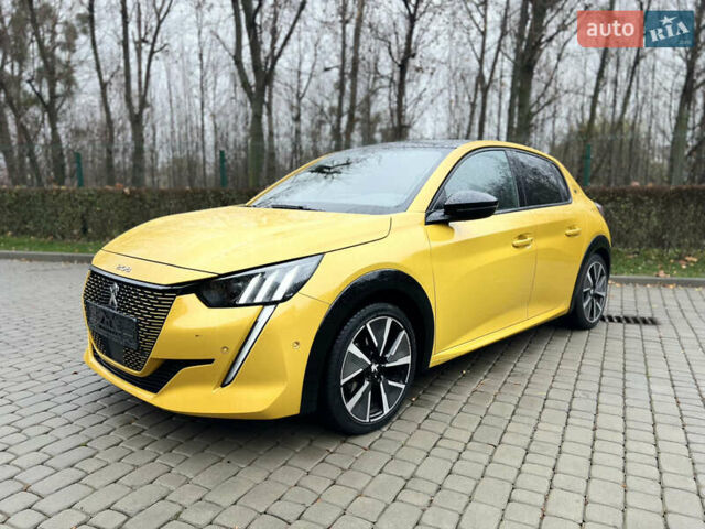Жовтий Пежо e-208, об'ємом двигуна 0 л та пробігом 55 тис. км за 13700 $, фото 2 на Automoto.ua