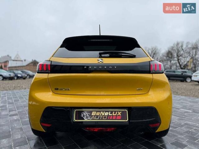 Желтый Пежо e-208, объемом двигателя 0 л и пробегом 129 тыс. км за 14399 $, фото 41 на Automoto.ua