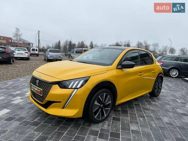 Жовтий Пежо e-208, об'ємом двигуна 0 л та пробігом 90 тис. км за 14699 $, фото 2 на Automoto.ua